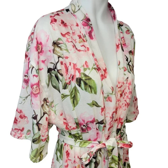 Anthropologie Show Me Your MuMu Floral Tie Waist Robe - Picture 7 of 7